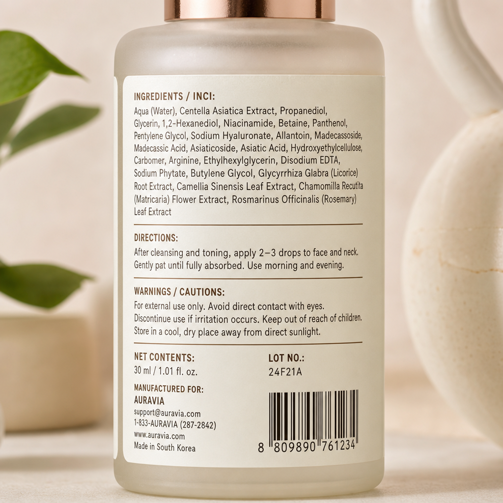 Label detail