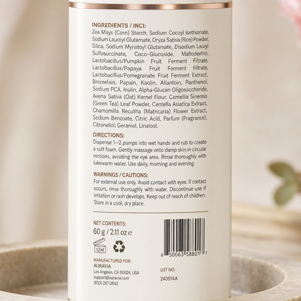Label detail