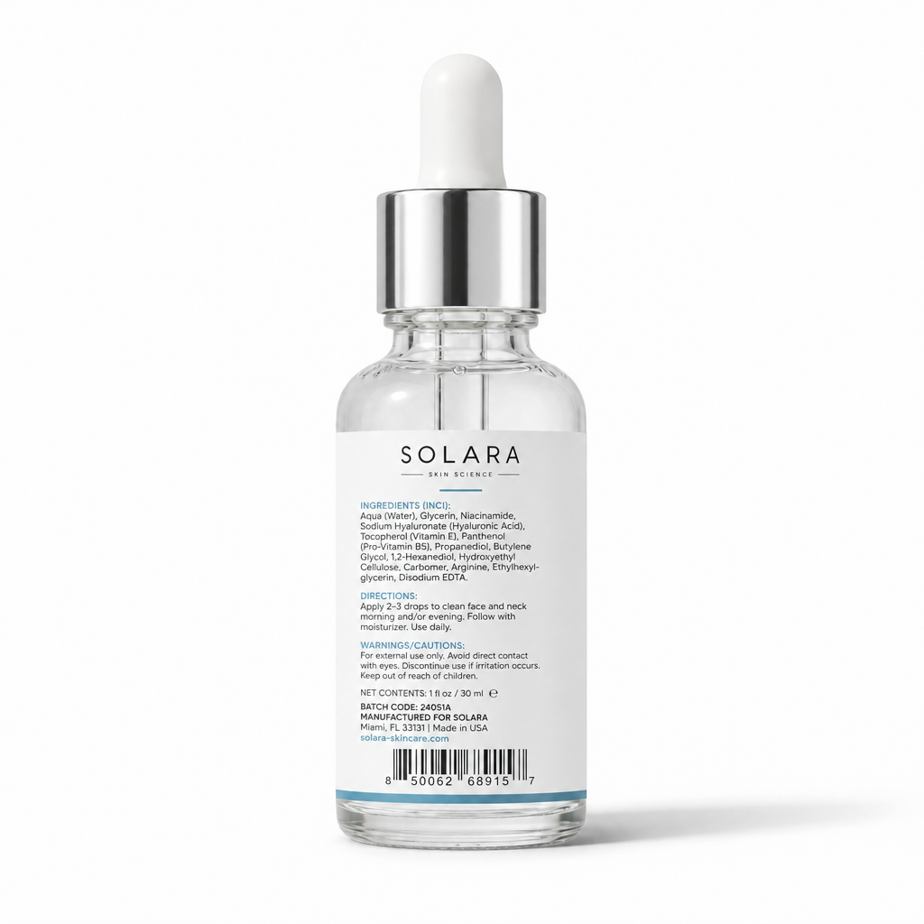 NIACINAMIDE 10% — Back