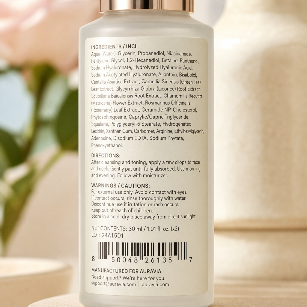 Label detail